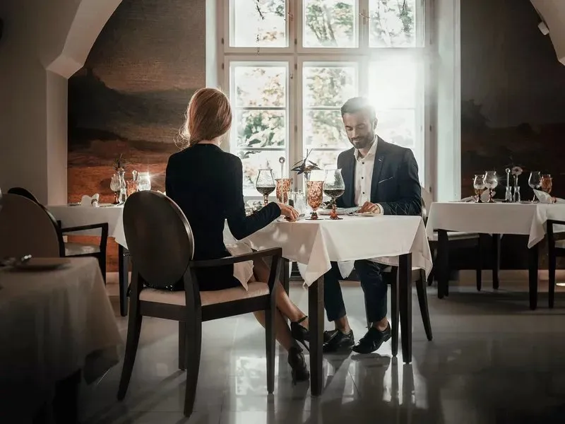 Degustační 6chodové menu v restauraci Chateau Herálec