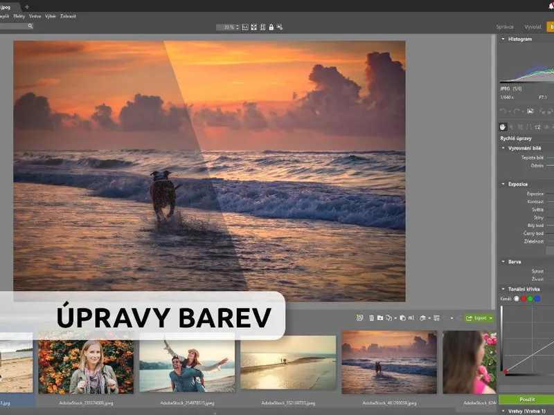 Kurz úpravy fotografií v Zoner Photo Studio