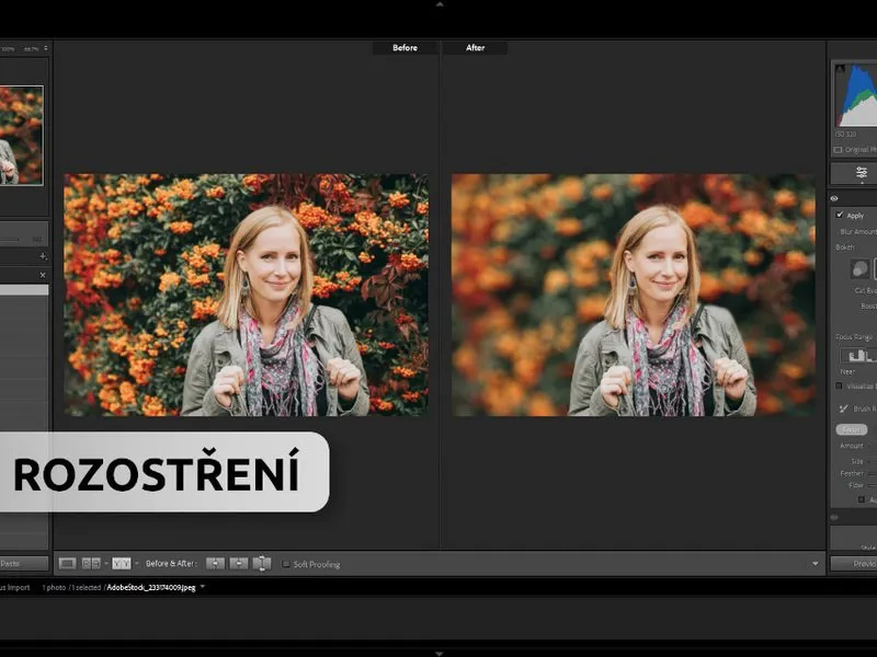 Kurz úpravy fotografií v Adobe Lightroom Classic
