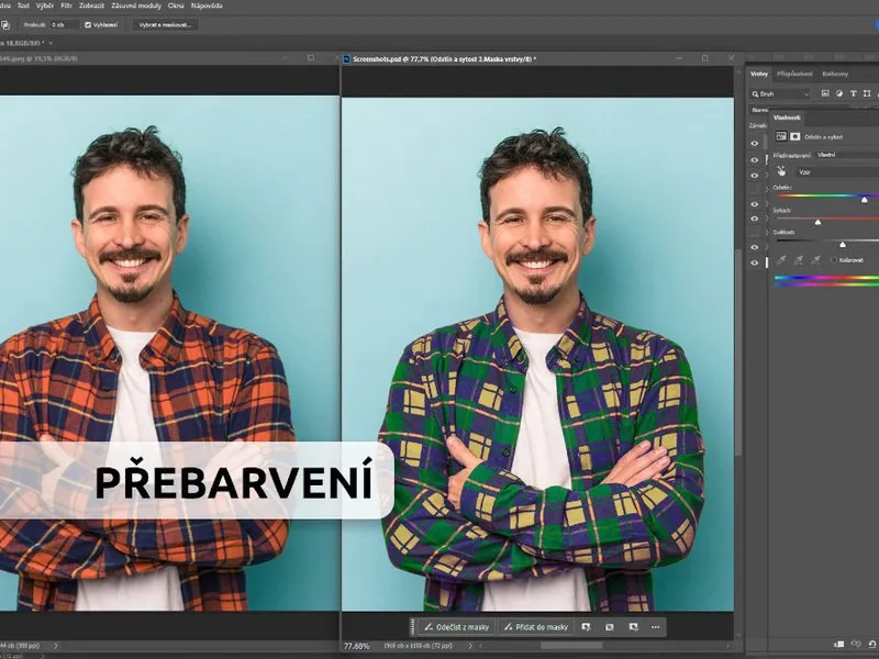 Kurz grafického designu a úpravy fotografií v Adobe Photoshop