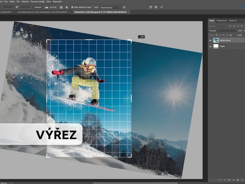 Kurz grafického designu a úpravy fotografií v Adobe Photoshop
