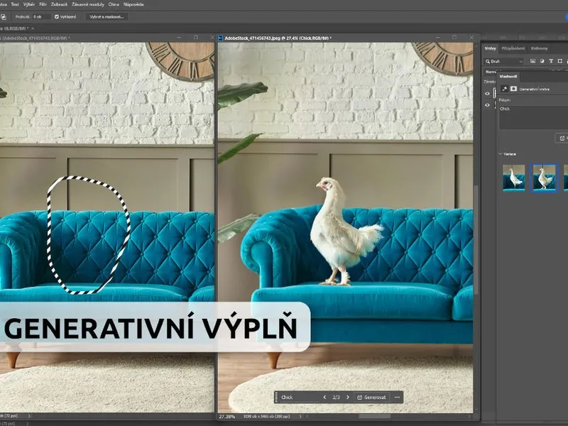 Kurz grafického designu a úpravy fotografií v Adobe Photoshop
