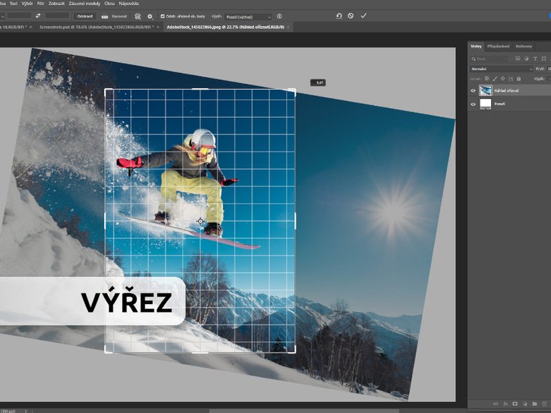 Kurz grafického designu a úpravy fotografií v Adobe Photoshop