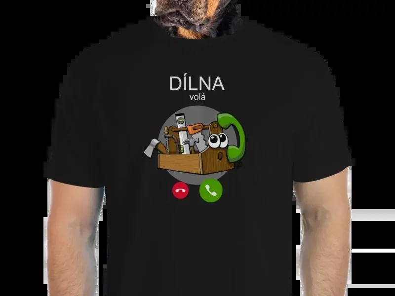 Vtipné tričko Bastard: Dílna volá