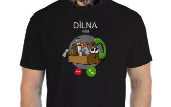 Vtipné tričko Bastard: Dílna volá