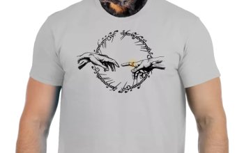 Vtipné tričko Bastard: God of Ring