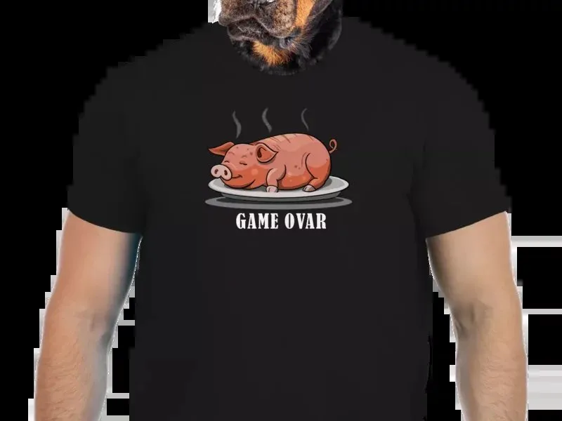 Vtipné tričko Bastard: Game ovar