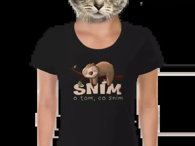 Vtipné tričko Bastard: Sním o tom, co sním