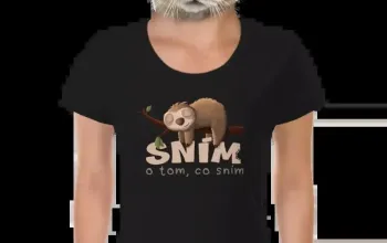 Vtipné tričko Bastard: Sním o tom, co sním