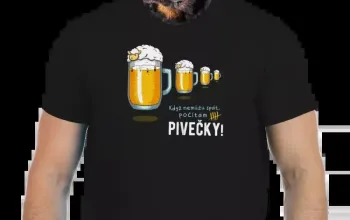Vtipné tričko Bastard: Pivečky – dárek a zážitek