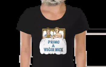 Vtipné tričko Bastard: Princ a večer nic