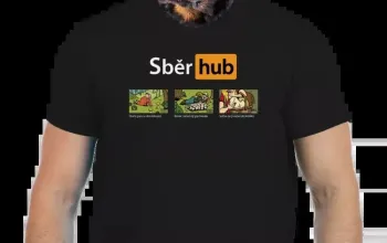 Vtipné tričko Bastard: Sběr hub – dárek a zážitek