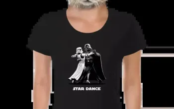 Vtipné tričko Bastard: Star Wars tanečníci