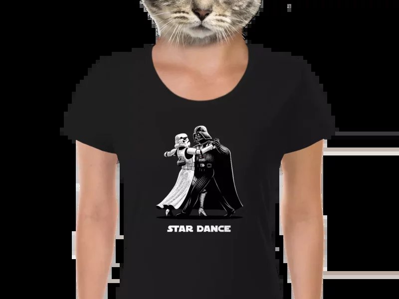 Vtipné tričko Bastard: Star Wars tanečníci