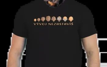 Vtipné tričko Bastard: Vývoj nezastavíš – dárek a zážitek