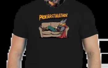 Vtipné tričko Bastard: ProkrastináThor – dárek a zážitek