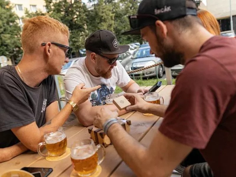 Venkovní úniková hra Tour de beer