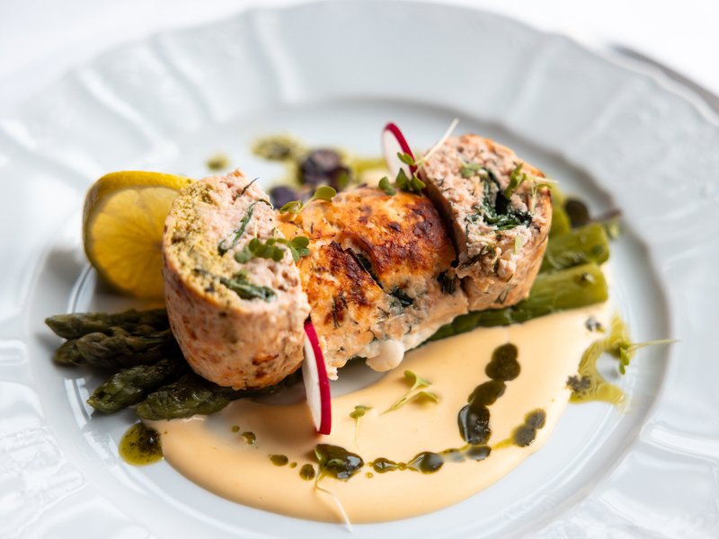 4chodové degustační menu v restauraci Zlatý Kohout, Liberec