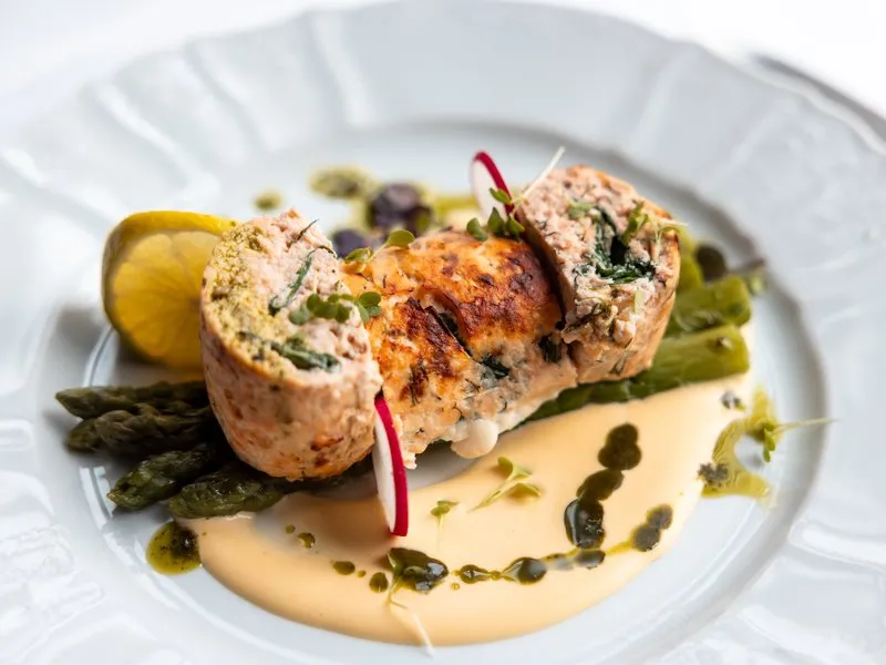 4chodové degustační menu v restauraci Zlatý Kohout, Liberec