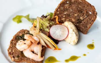 4chodové degustační menu v restauraci Zlatý Kohout, Liberec