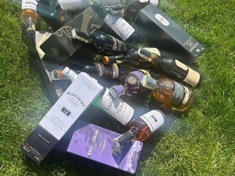 Degustace whisky z palíren ostrova Islay