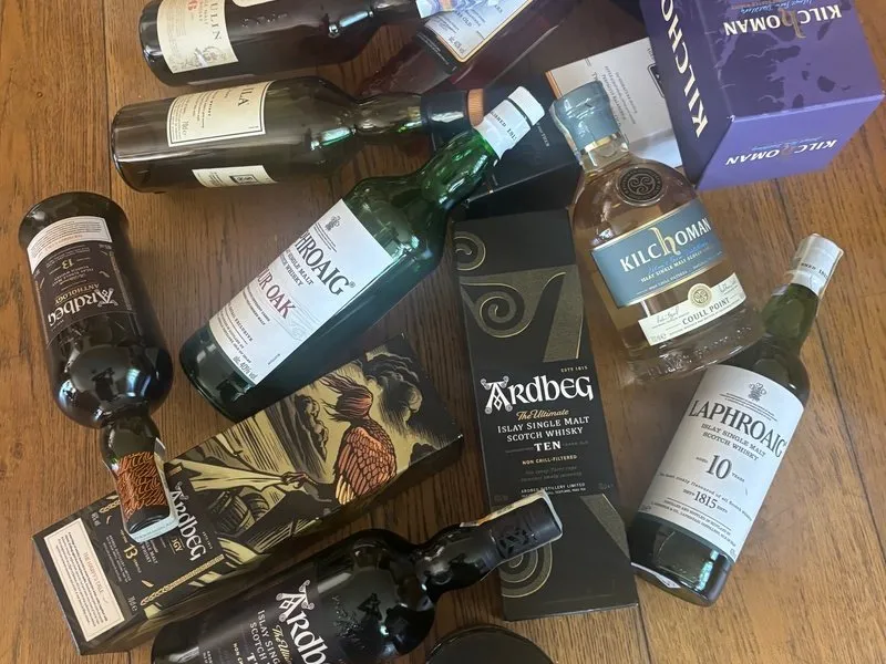 Degustace whisky z palíren ostrova Islay