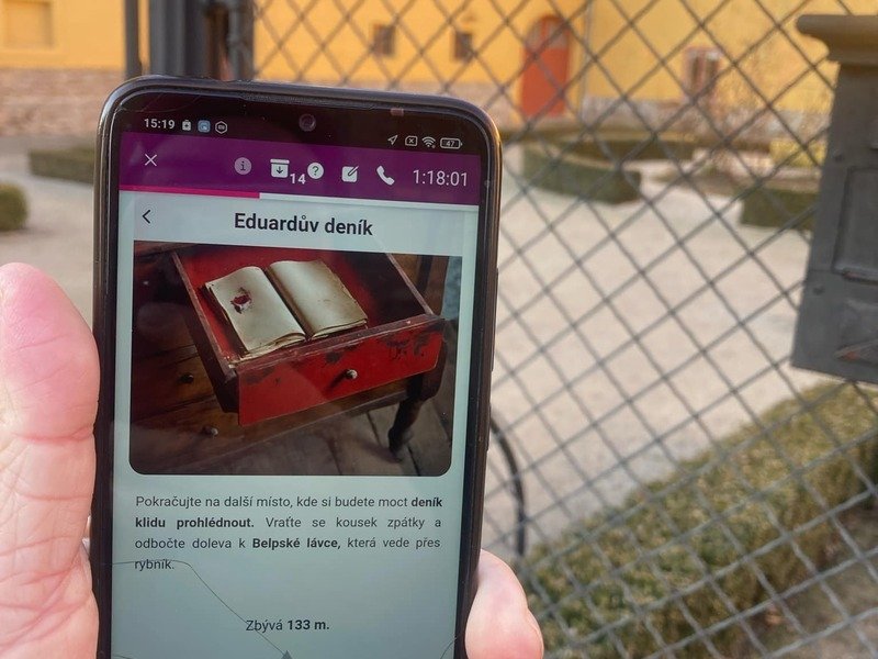Tragédie na zámku: Venkovní úniková hra