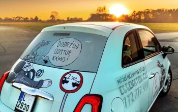 Zážitková jízda Fiatem 500 Ellenator pro řidiče od 14 let