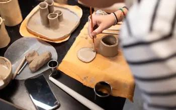 Kreativní workshop: Výroba keramického snídaňového setu