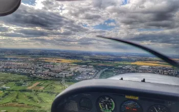 Pilotem letadla na zkoušku: Přistání na letišti Václava Havla