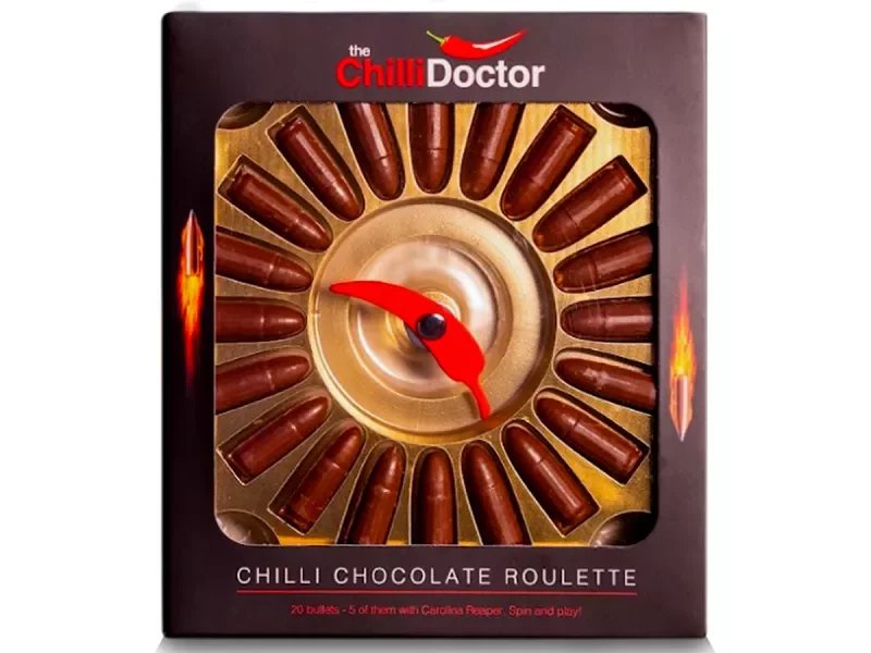 Žhavá chilli-čokoládová ruleta