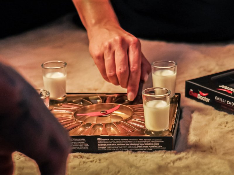 Žhavá chilli-čokoládová ruleta