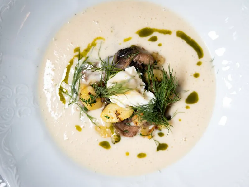 4chodové menu v restauraci Končina