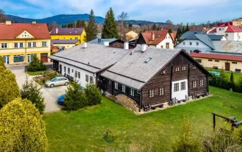 Ubytování v alpské roubence na Šumavě