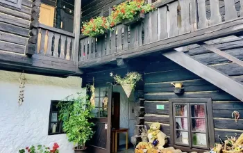 Ubytování v alpské roubence na Šumavě