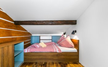 Ubytování v alpské roubence na Šumavě