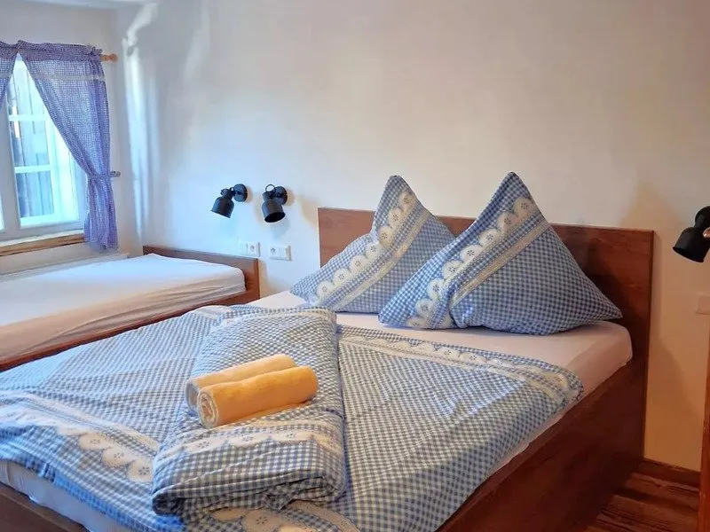 Ubytování v alpské roubence na Šumavě