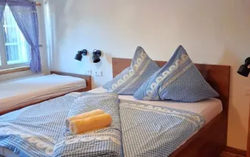 Ubytování v alpské roubence na Šumavě