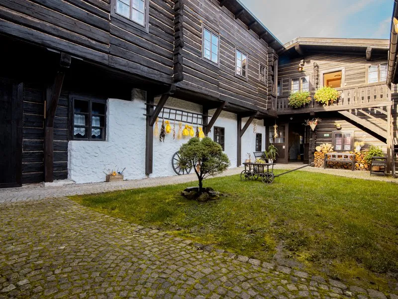 Ubytování v alpské roubence na Šumavě