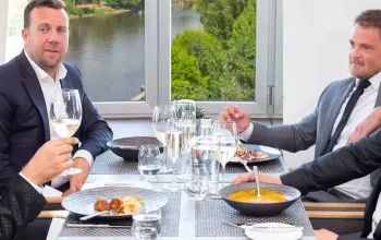 4chodové obědové menu pro 2 v restauraci Ginger & Fred