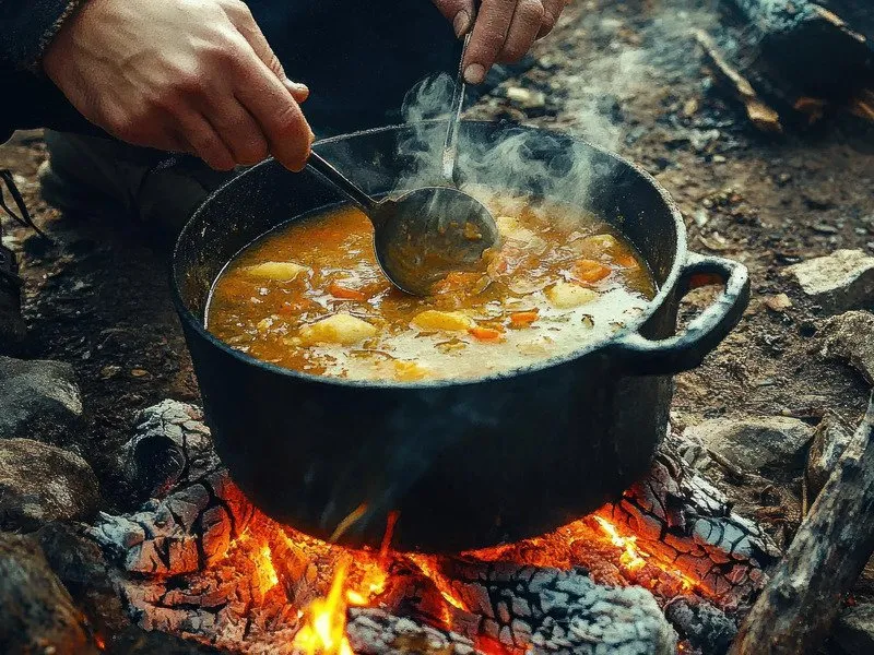 Kreativní kotlík: Kurz vaření v přírodě