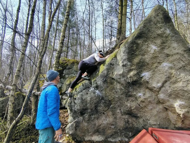 Kurz boulderingu na pískovcích