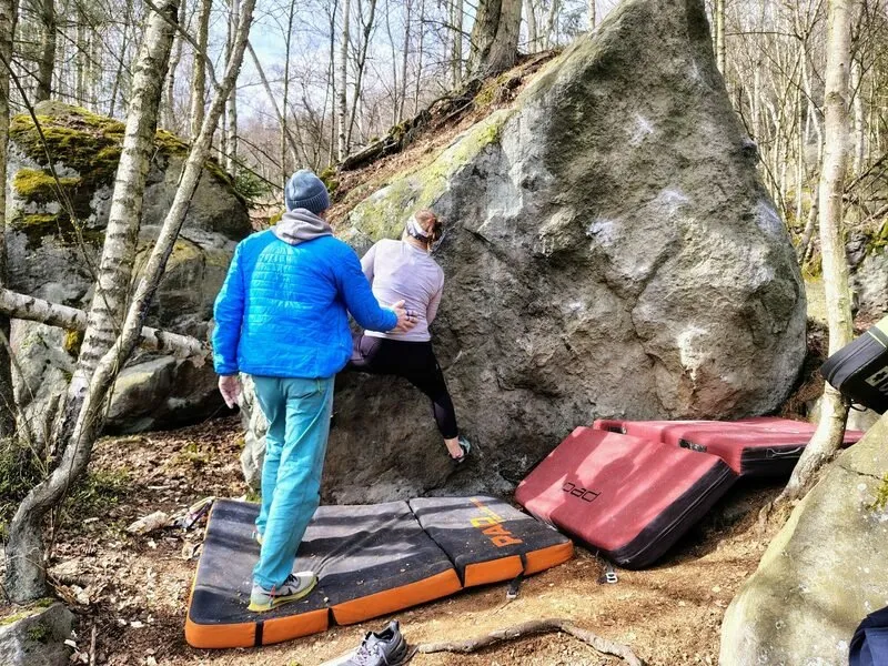 Kurz boulderingu na pískovcích