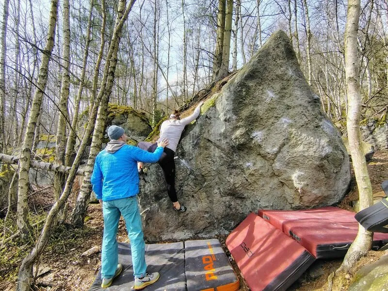 Kurz boulderingu na pískovcích