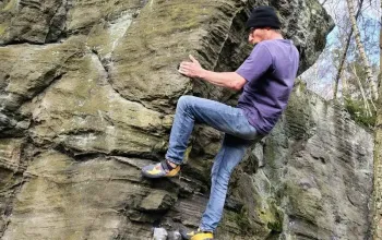 Kurz boulderingu na pískovcích