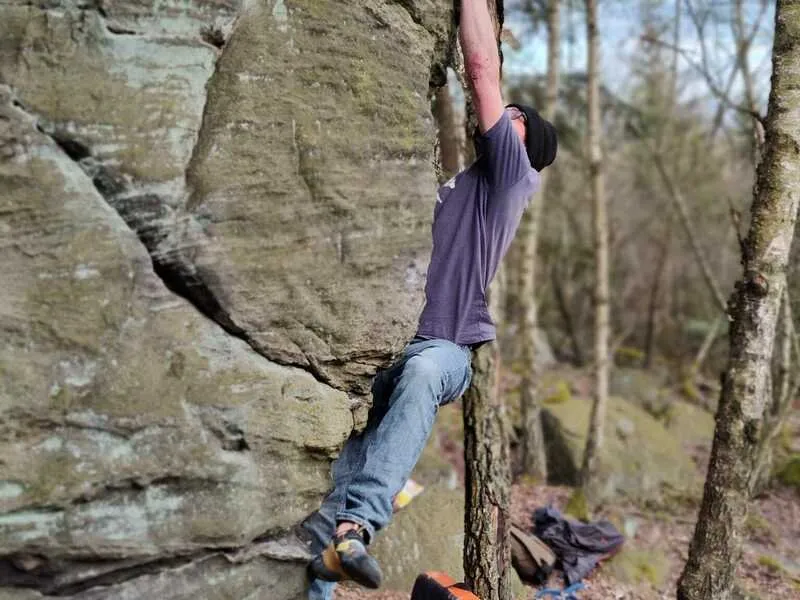 Kurz boulderingu na pískovcích
