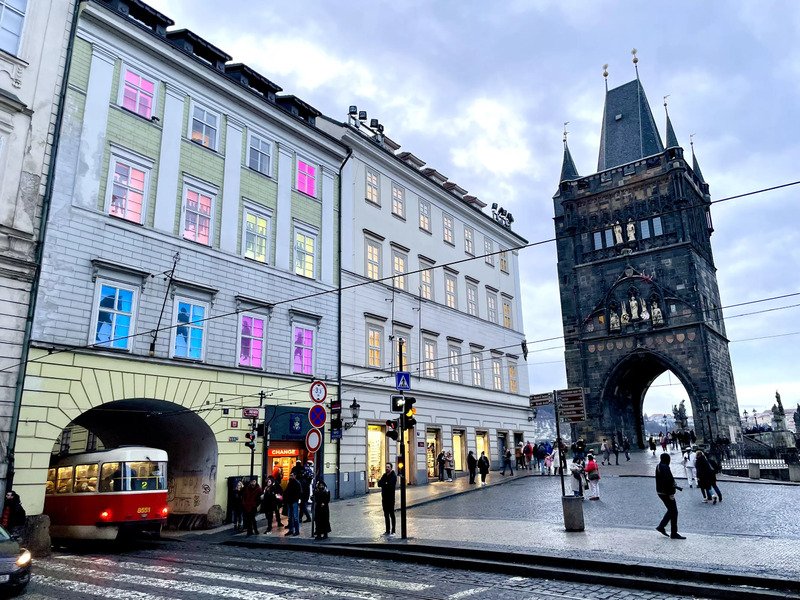 Vstup do interaktivního muzea Story of Prague