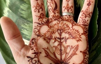 Malování na kůži přírodními barvami: henna nebo jagua