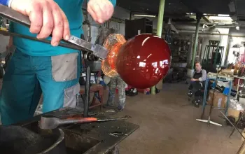 Soukromá prohlídka sklářské hutě v Kamenickém Šenově