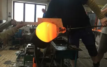 Soukromá prohlídka sklářské hutě v Kamenickém Šenově